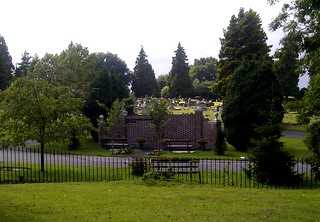Kirkegården bag Jordons hus